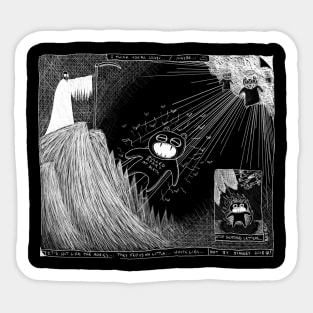 I will see you in the next life - Stanley Donwood Sticker